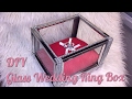 DIY Wedding Ring Pillow and Box