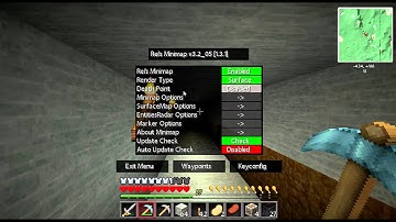 Mini Map Mod for MineCraft 1.3.1