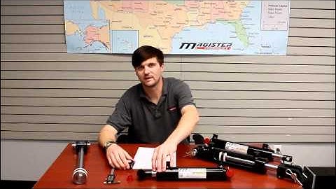 How to measure a hydraulic cylinder replacement - Magister Hydraulics