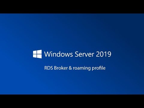 RDS Broker & roaming profiles