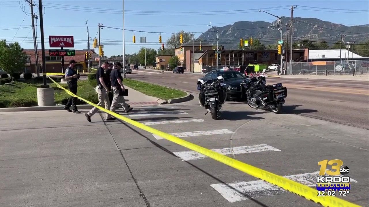 Man killed in shooting south of downtown Colorado Springs - YouTube