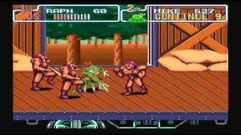 SGB Play: TMNT IV: Turtles in Time - Part 3: For instant awesome, just add Mode-7