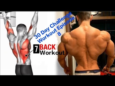 CHALLENGES वीडियो 30 Days Back Workout - YouTube