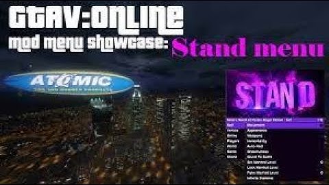 GTAV Online Stand Mod Menu Showcase Best Menu??