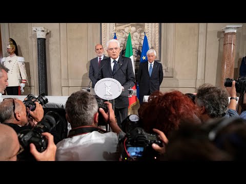 Dichiarazione del Presidente Mattarella al termine delle consultazioni