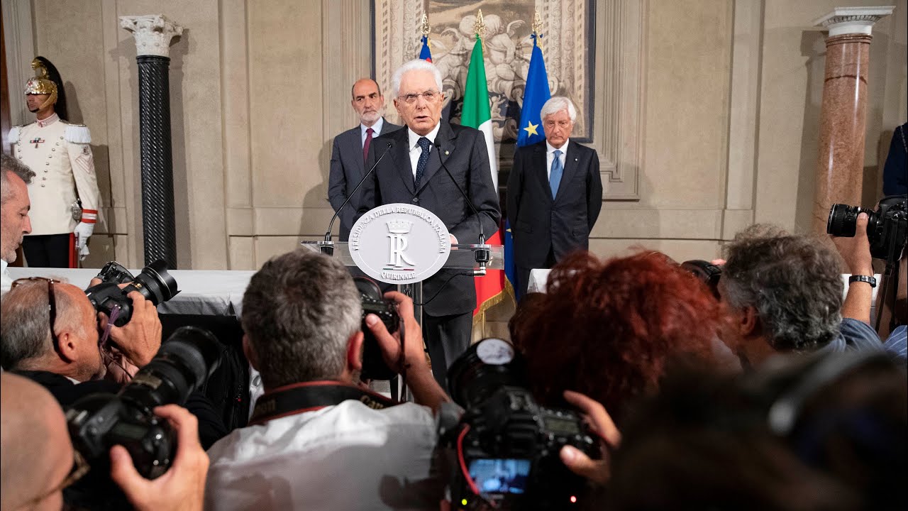 Dichiarazione del Presidente Mattarella al termine delle consultazioni