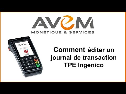 Vidéo: Comment Créer Un Journal Des Transactions Commerciales