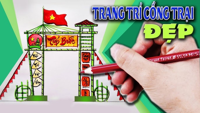 Hướng dẫn Thiết kế - Trang trí Cổng Trại tuyệt đẹp | Cách trang ...