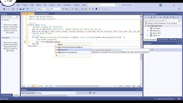 ADO.NET SQL Server Connection in VB.NET | GuruTech