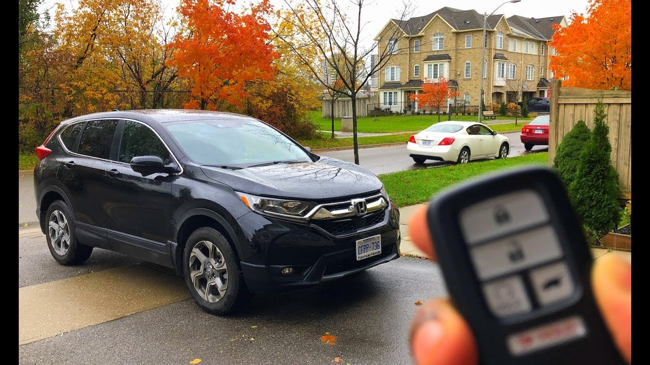 How to Remote Start Honda-CRV 2018 - YouTube