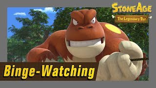 BINGEWATCHING Episode 6 to 10 l Stone Age the Legendary Pet l NEW Dinosaur Animation