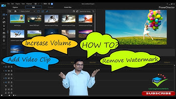 How To Remove Watermark in  Cyberlink PowerDirector