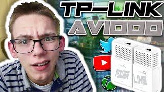 Tp-Link Av1000 Powerline Ethernet Adapter - Unboxing, Setup, And Review