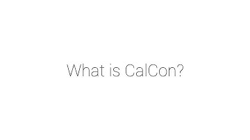 What is CalCon?