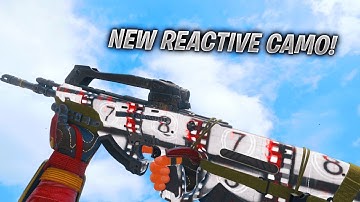 NEW DEATH REEL REACTIVE CAMO IN BO4! (BO4 SWORDFISH REACTIVE CAMO)