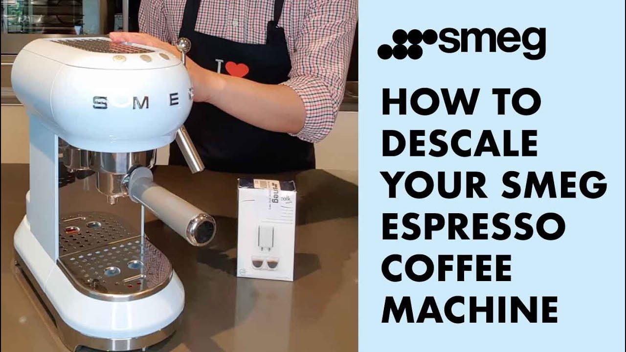 How To Descale a Smeg Espresso Coffee Machine - YouTube