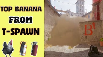 This is the new Top Banana Car smoke for CS2 inferno