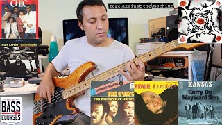 7 Incredible Dorian Bass Lines!