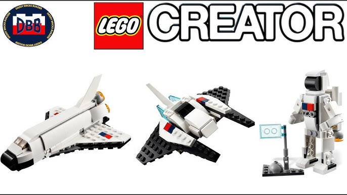 LEGO Space Shuttle Creator 3 in 1 (31134) per Bambini e Bambine 6+