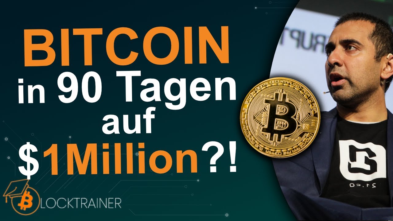 BITCOIN in 90 Tagen bei 1 Million Dollar?!🤯 | Irre Wette!