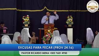 EXCUSAS PARA PECAR (16/06/2023) (Pastor Ricardo Mena +503 7681 4950)