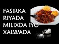 Riyada milixda ama cusbada iyo macmacaanka ama xalwada laga sameeyay sokorta iyo malabka