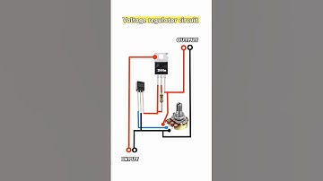 How to make voltage regulator with irfz44n || #Electronics #shorts#electroniccircuit