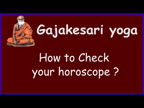 Gajakesari Yoga - Threaten Your Enemies - Check Your Horoscope