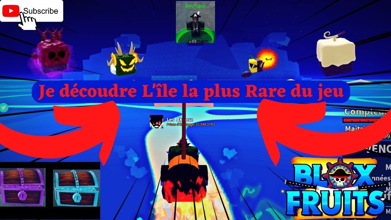 Blox fruit Comment trouver l'île Mirage dans le Troisième monde(l'île