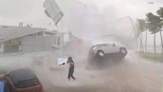 Apocalypse in Japan! ⚠️ Tokyo is in chaos! The strongest hail storm and crazy thunderstorm!