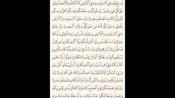 SURAH at-Taghabun, Qur'an سورة التغابن #قرآن #allah #سورة التغابن 🌏🪐