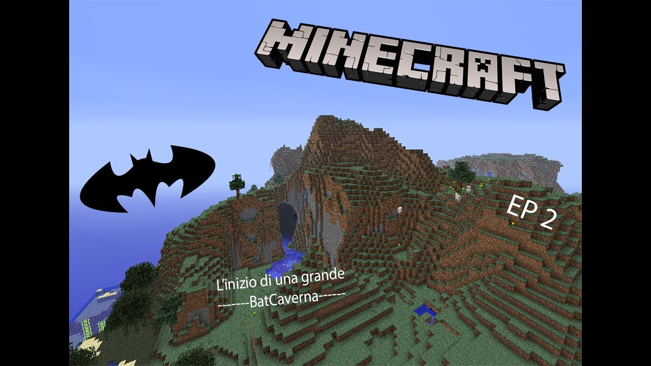 Comincio A Creare La Mia Batcaverna Minecraft Survival Ep 2 Youtube