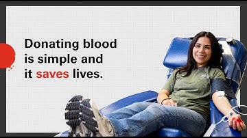Blood donation basics