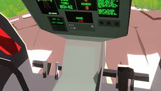 Use the controllers to grab the Cyclic and Collective in MH-Zombie VR!
