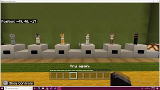 Minecraft Education Edition- Python Walkthrough, Lesson 4- Lists, Activity 3, Task 1 Net Worth