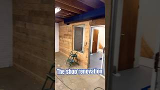 Work shop cedar Plank walls