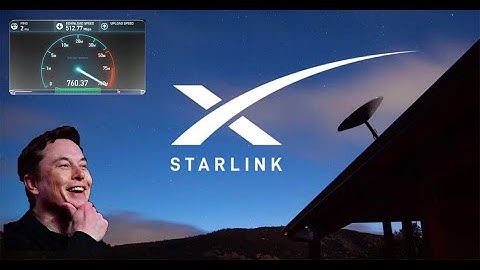 How to install Starlink internet/what to expect