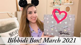 Bibbidi Unboxing March 2021! Imagination Box! 💜