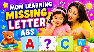Learn missing letter ABC l Guess the missing letter l ABC game for Kids l Learn alphabet