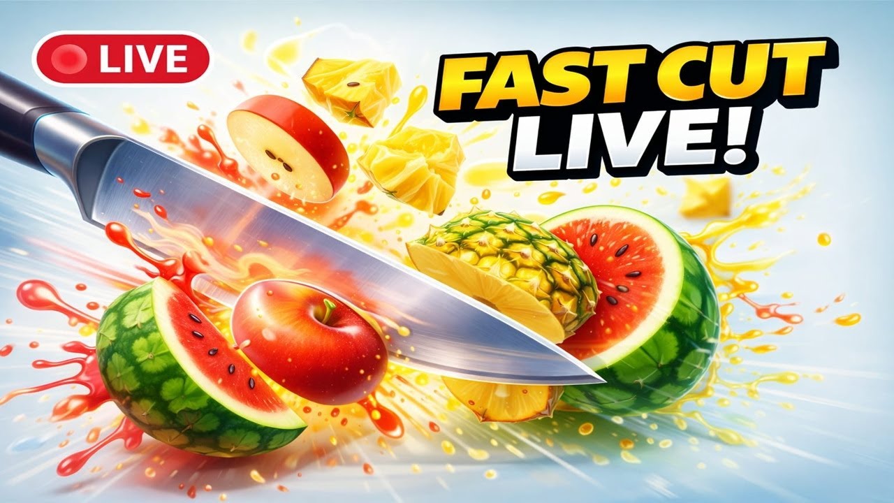Perfect Slice LIVE 🔴 Ultra Fast Cutting Challenge | Satisfying Gameplay ...