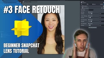 How to make free Snapchat Lenses - #3 Face retouch - Lens Studio tutorial