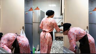 روتين يومي دفا الشتاءيبدأ من هنا روتيني في المطبخ