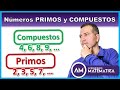 Números PRIMOS y COMPUESTOS | Aprendiendo Matemática