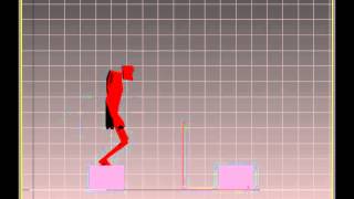 jump test 3d animation