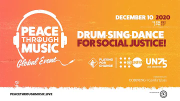 Peace Through Music: A Global Event for Social Justice | 200+ Musicians Unite for Peace