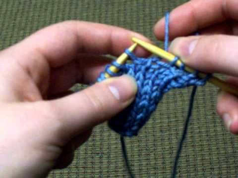 Short Rows - Wrap & Turn - Picking up Wraps - YouTube