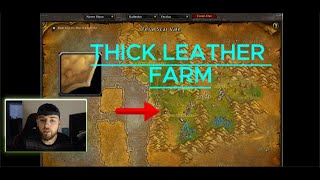 Thick Leather Farm Spot Classic WoW