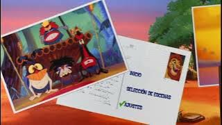 Viajando por El Mundo con Timón y Pumba DVD Menu 2004 en inglés, español y portugués