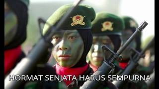 LAGU MARS DI TENGAH HUTAN RIMBA LIRIK INDONESIAN ARMY