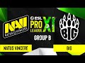 CS:GO - Natus Vincere vs. BIG [Nuke] Map 1 - ESL Pro League Season 11 - Group B